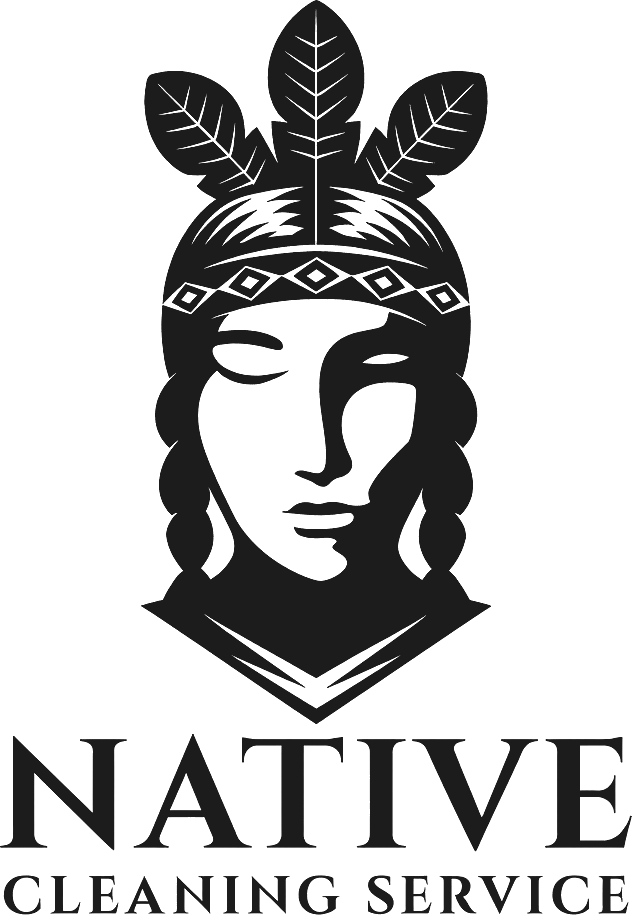 Native Cleaning Service emblem and logo